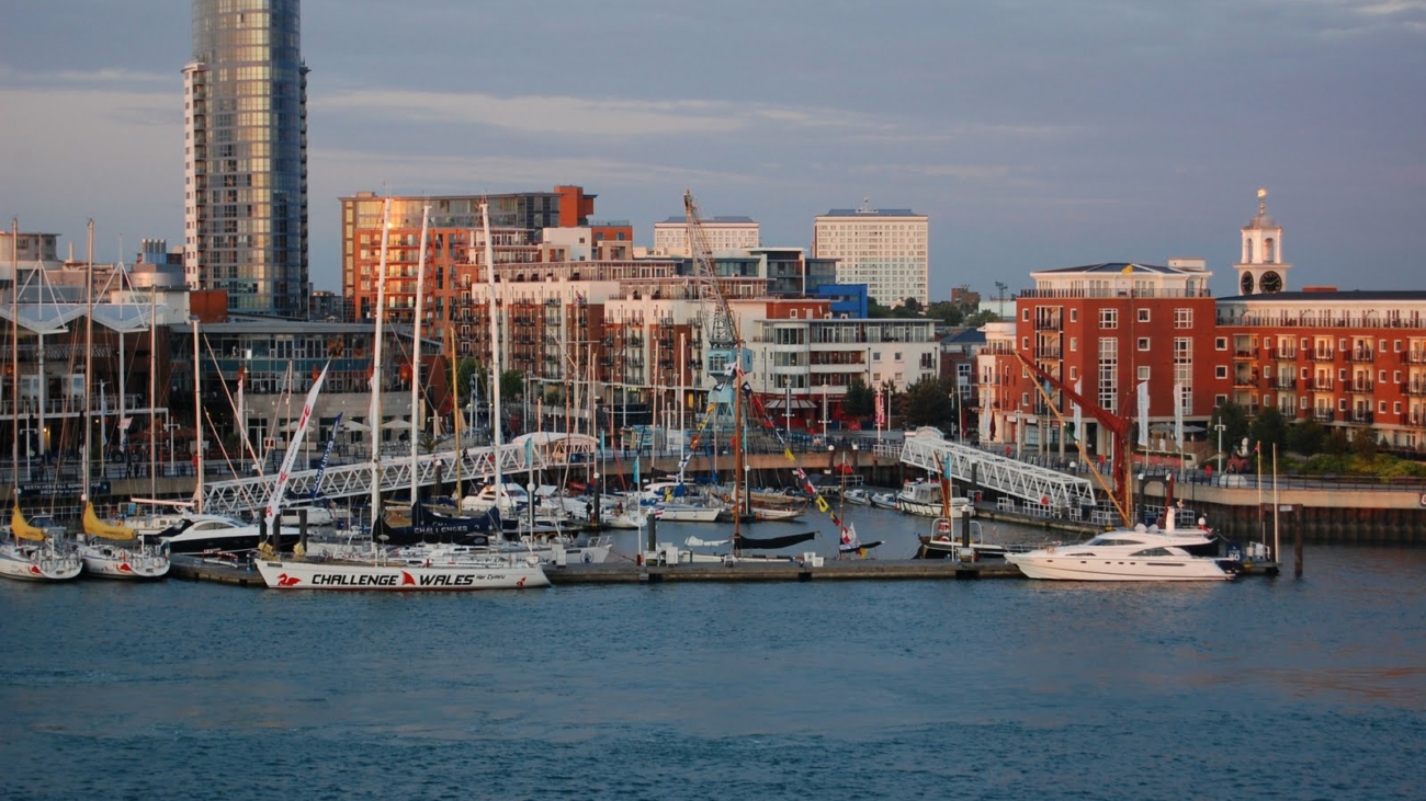 GUNWHARF QUAYS SUNSET 23.6.2011